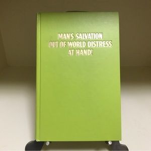 First Edition 1975 Man Salvation Out of World Distress at Hand